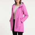 AuraTrench  - Ladies Waterproof Jacket With Hood Rainy Commutes