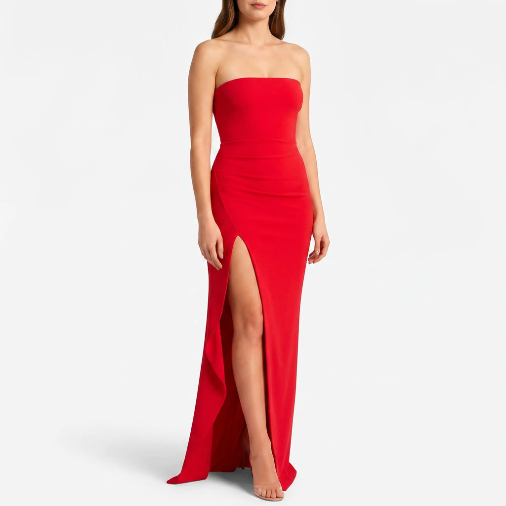EvoraGown  - Strapless Evening Dress Evening Events