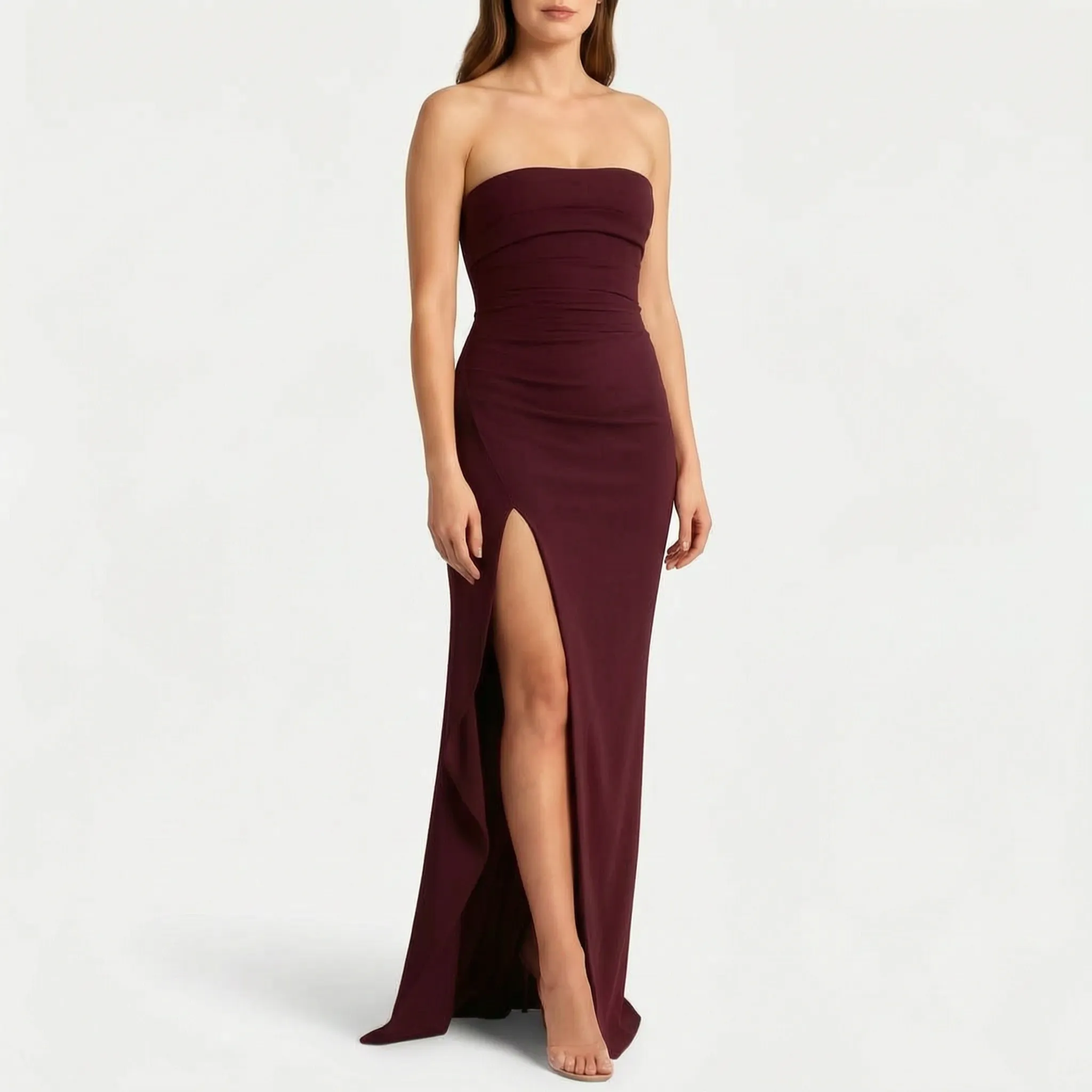 EvoraGown  - Strapless Evening Dress Evening Events