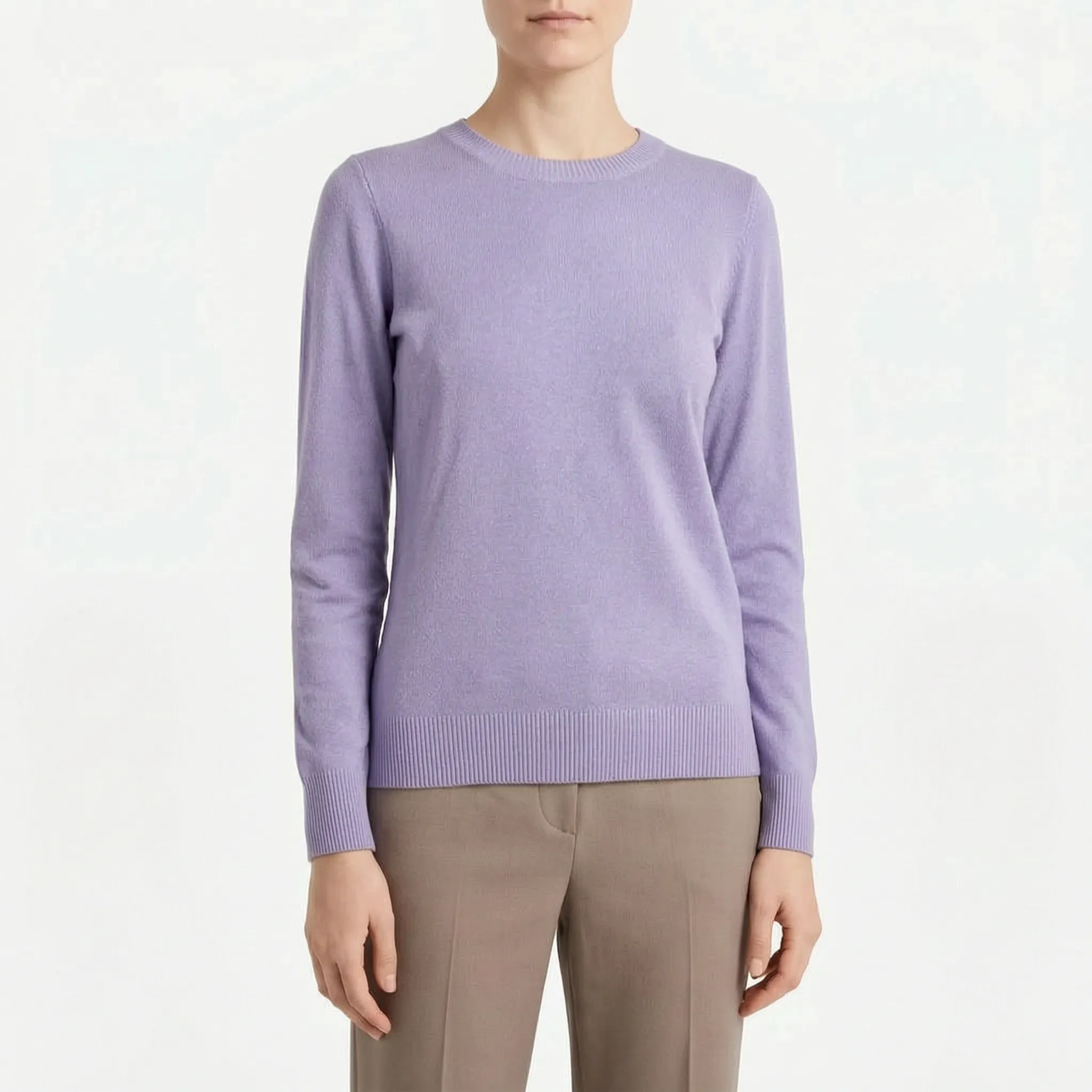 Lumina  - Slim Fit Knitted Women's Jumper Everyday Layering