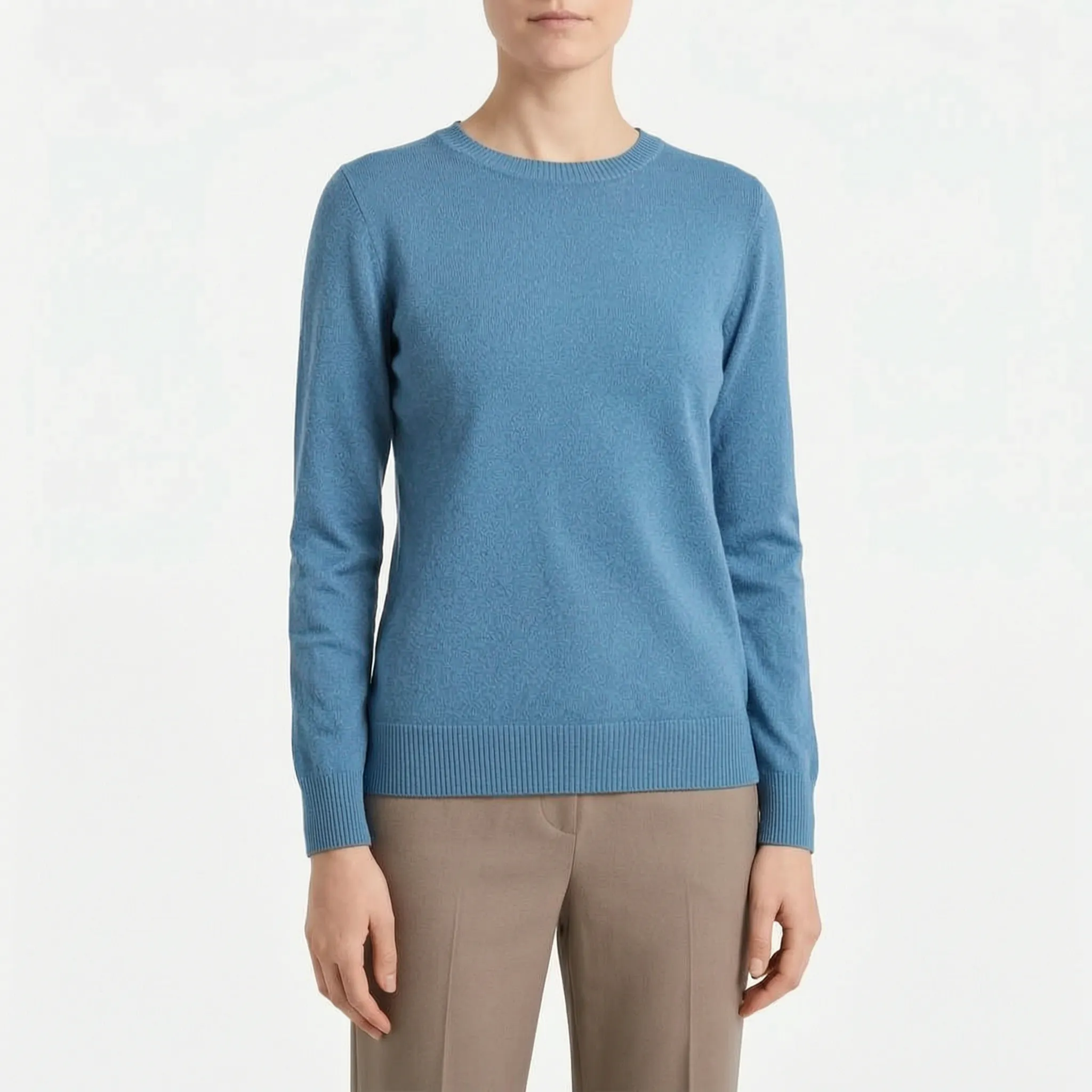 Lumina  - Slim Fit Knitted Women's Jumper Everyday Layering