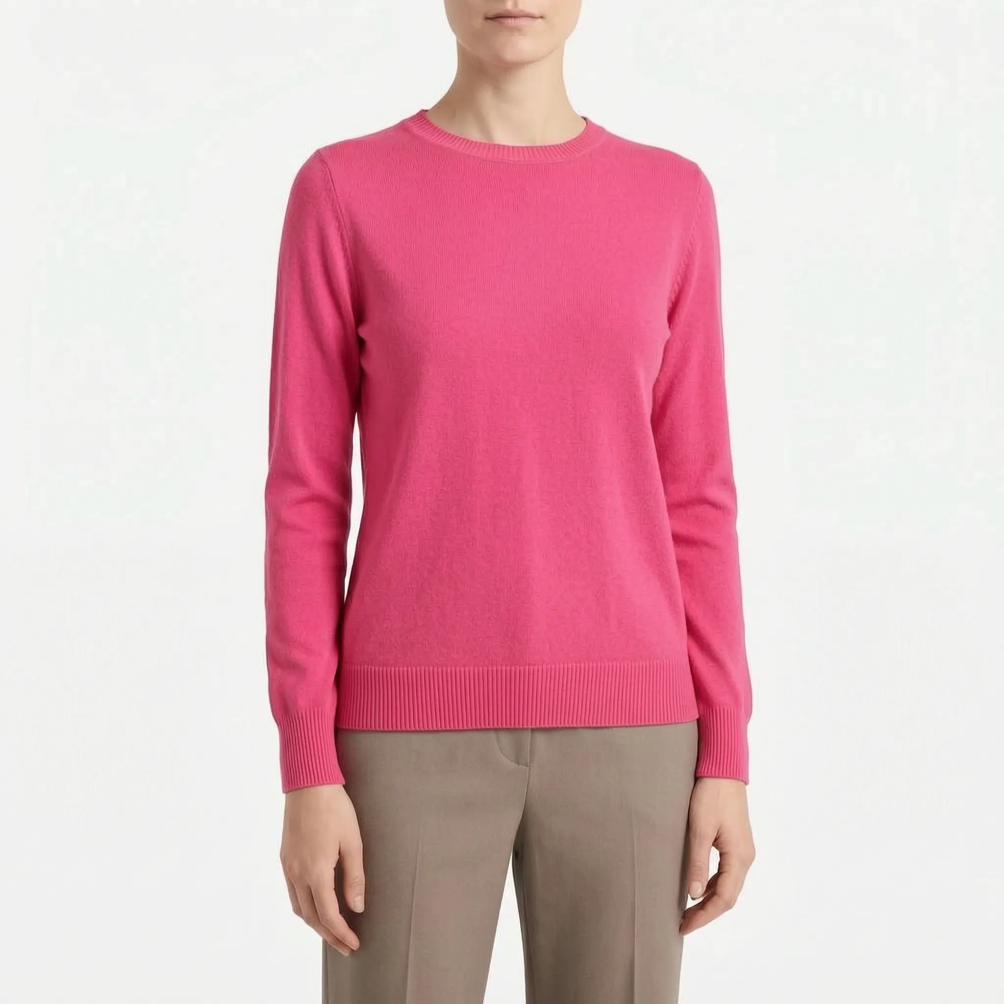 Lumina  - Slim Fit Knitted Women's Jumper Everyday Layering