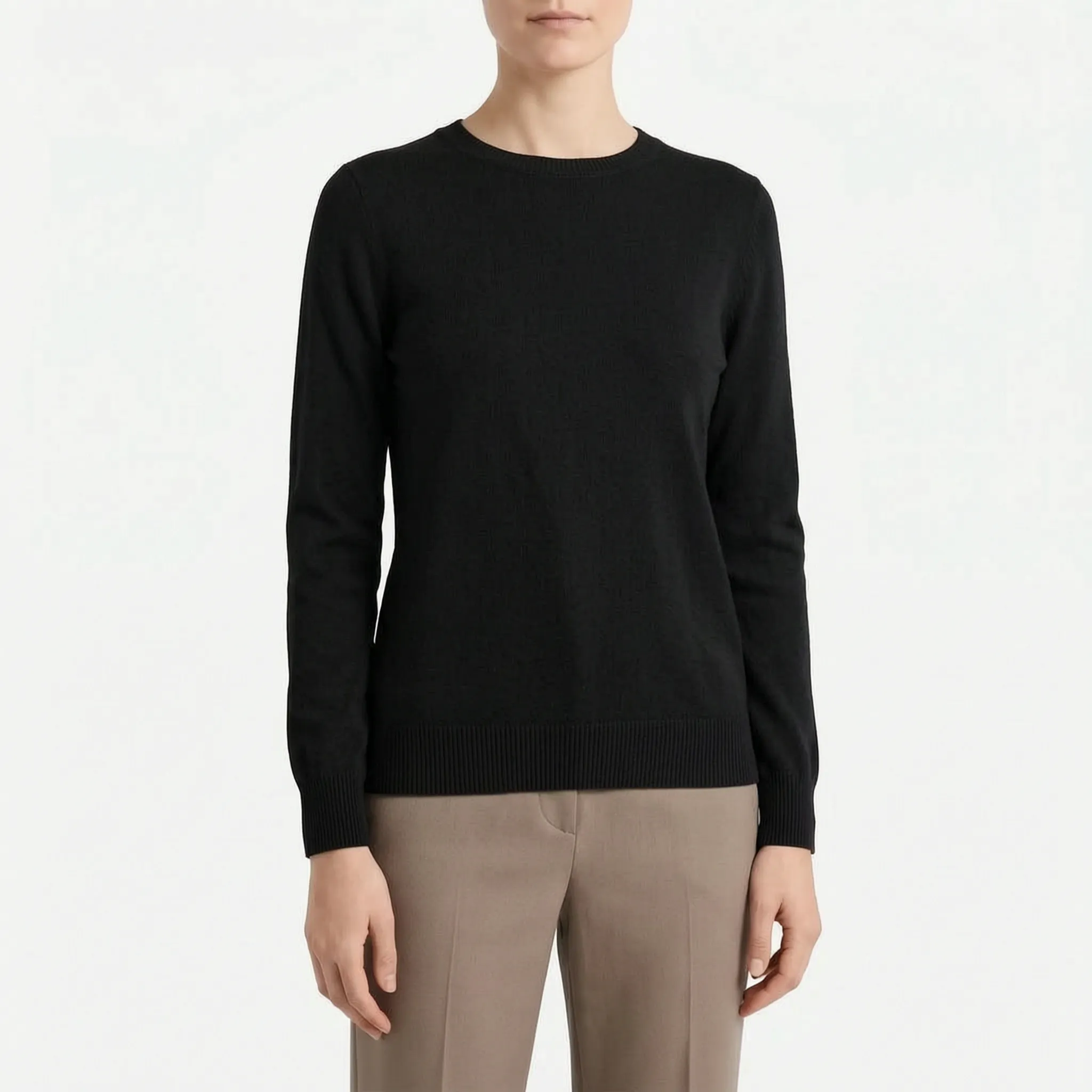 Lumina  - Slim Fit Knitted Women's Jumper Everyday Layering