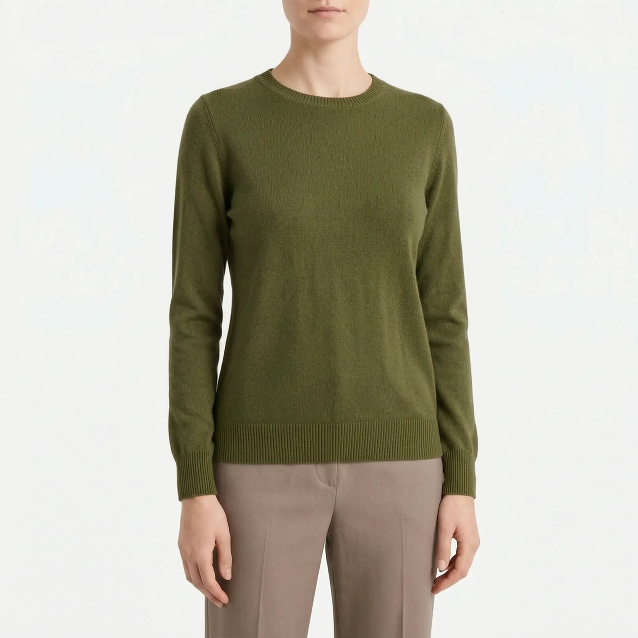 Lumina  - Slim Fit Knitted Women's Jumper Everyday Layering