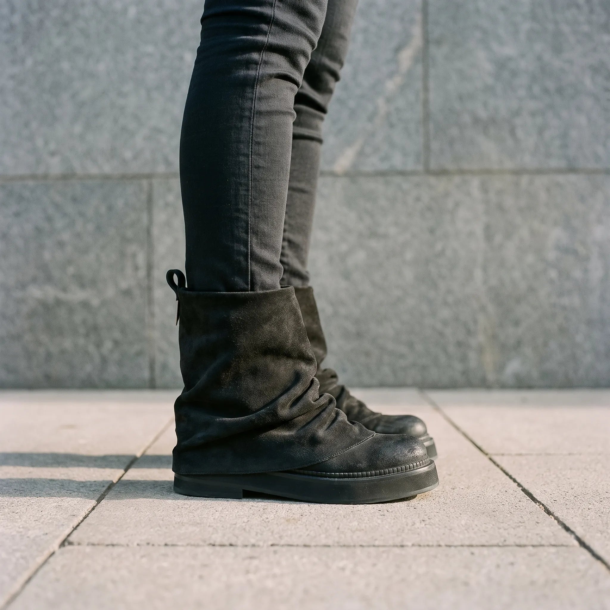 Nyxia  - Slouchy Ladies Boots Knee High Autumn Styling
