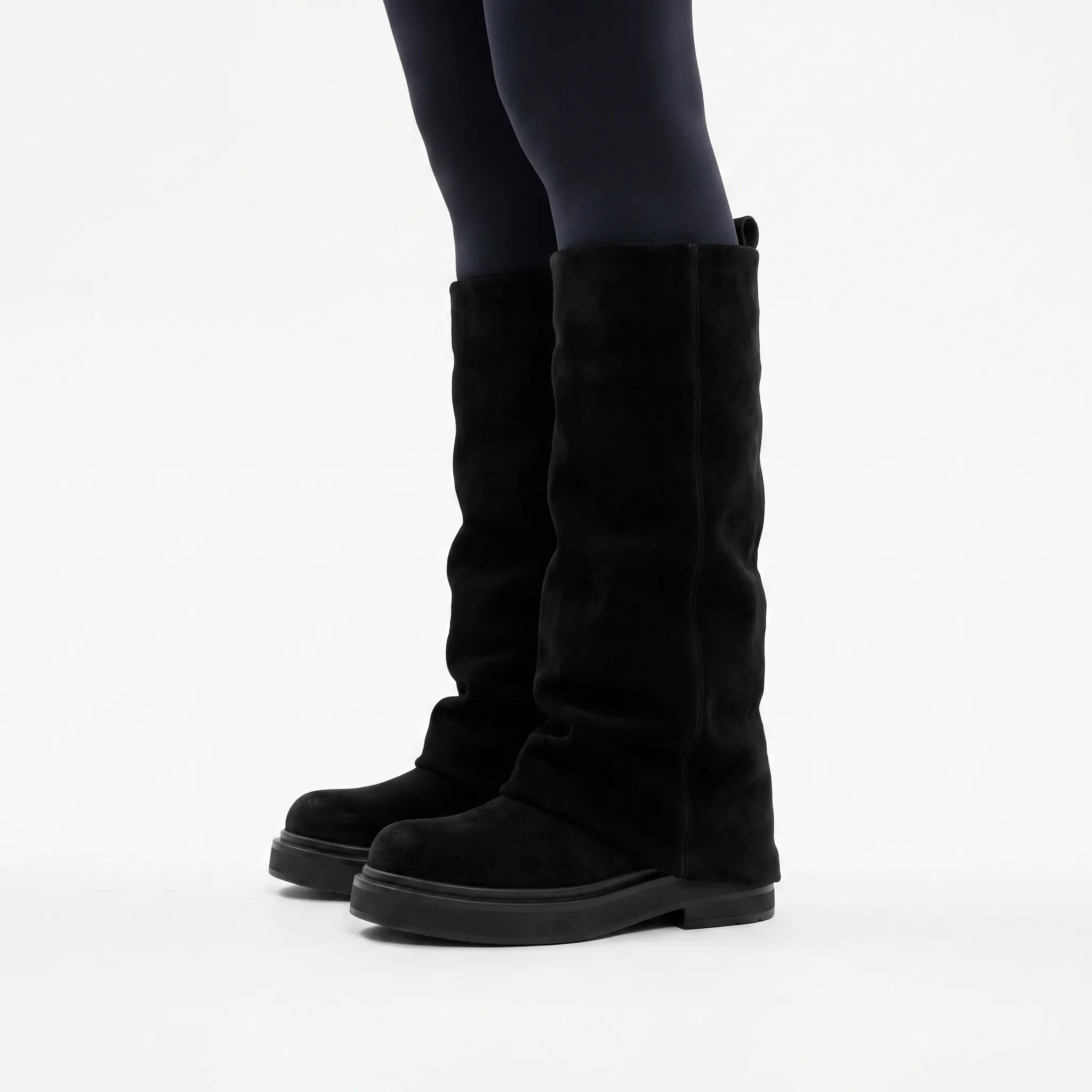 Nyxia  - Slouchy Ladies Boots Knee High Autumn Styling