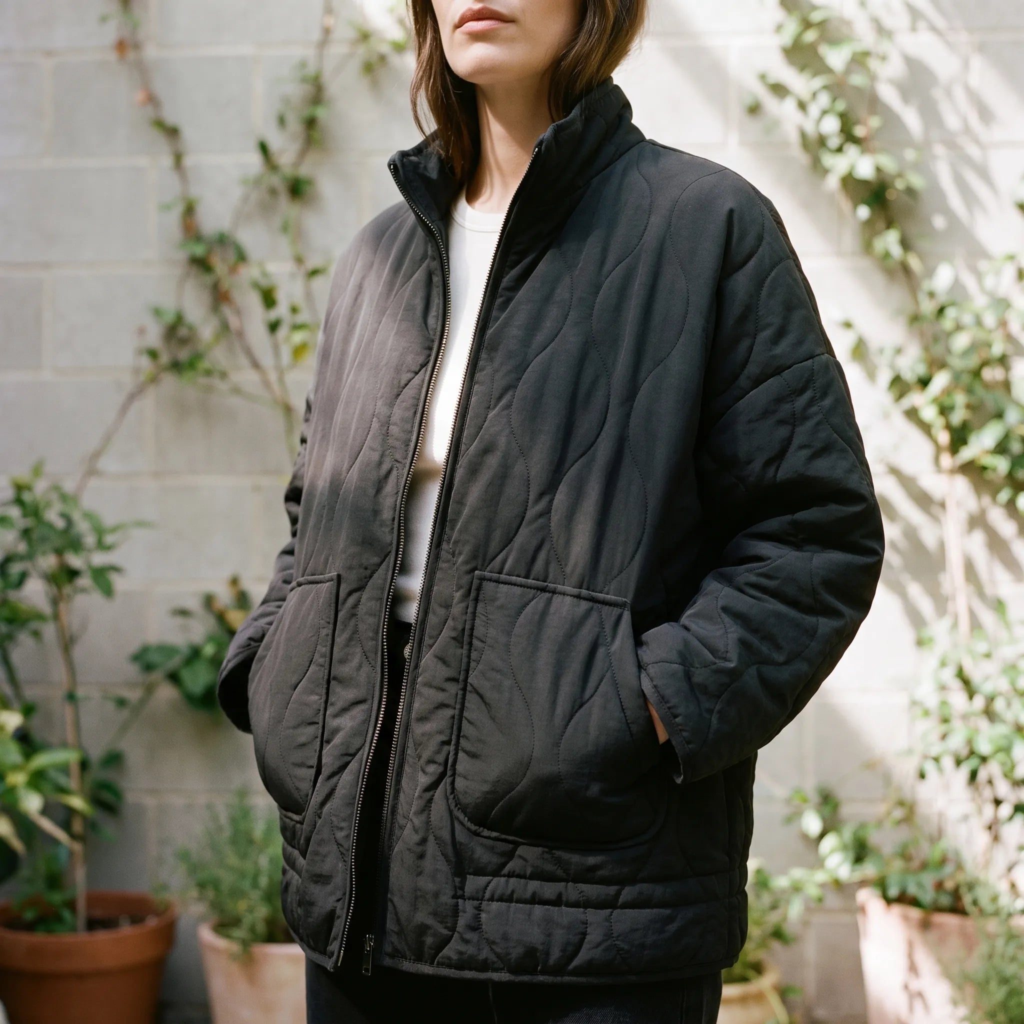 Quilto  - Lightweight Quilted Jacket Spring Layering