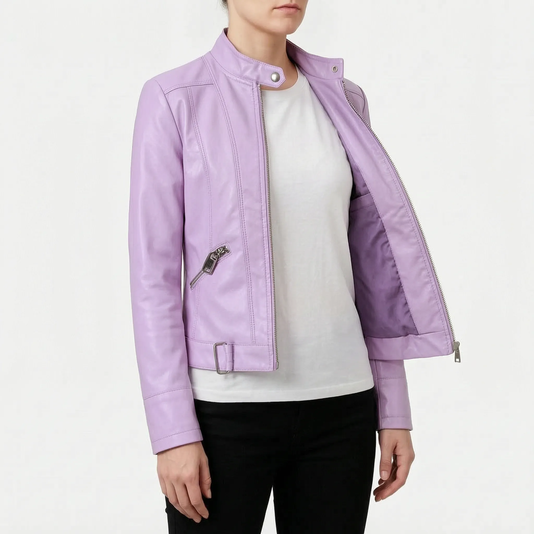 Velsor  - Women's Smooth Texture Jacket Everyday Layering