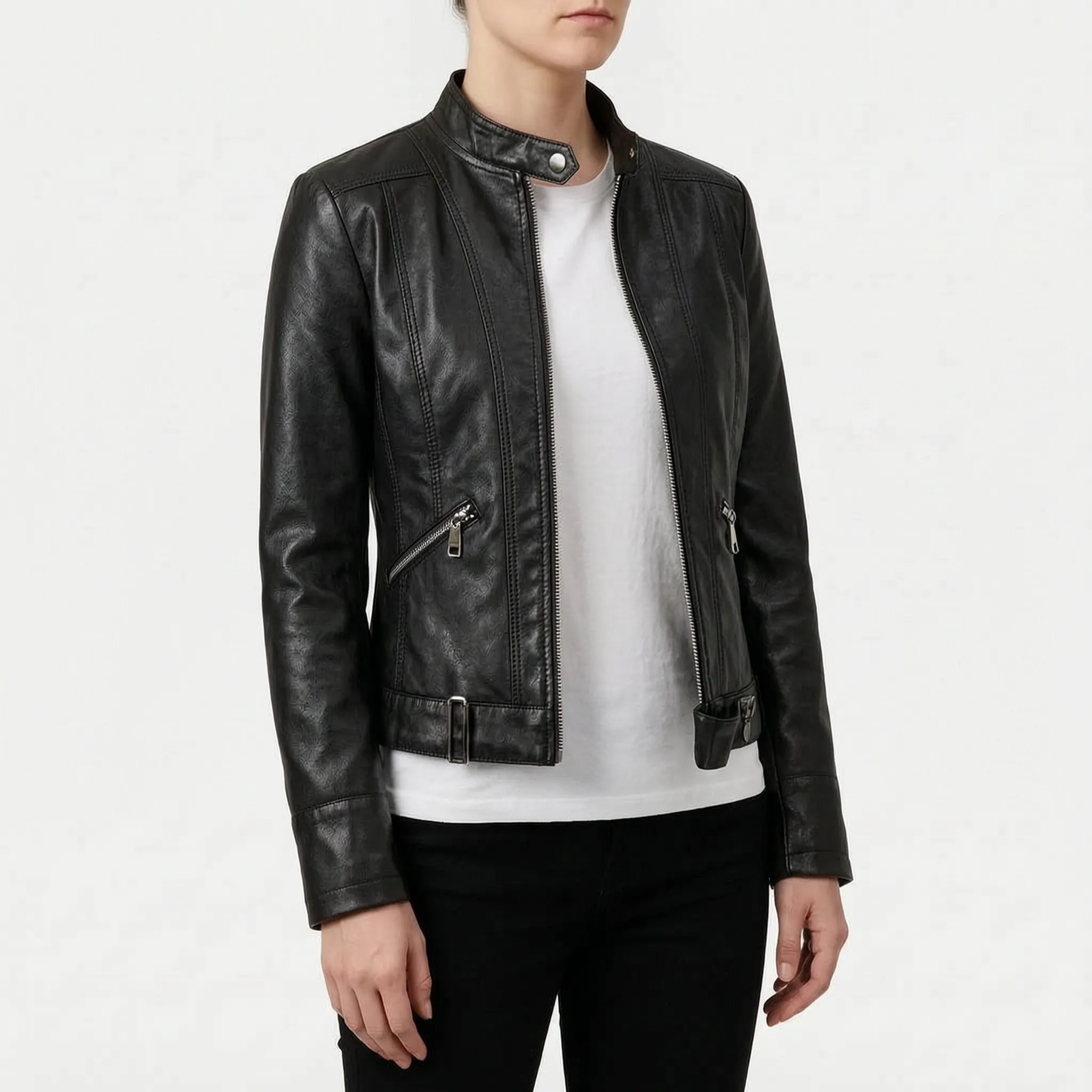 Velsor  - Women's Smooth Texture Jacket Everyday Layering