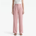 Vespera  - High Waisted Wide Leg Trousers Professional Office Wear
