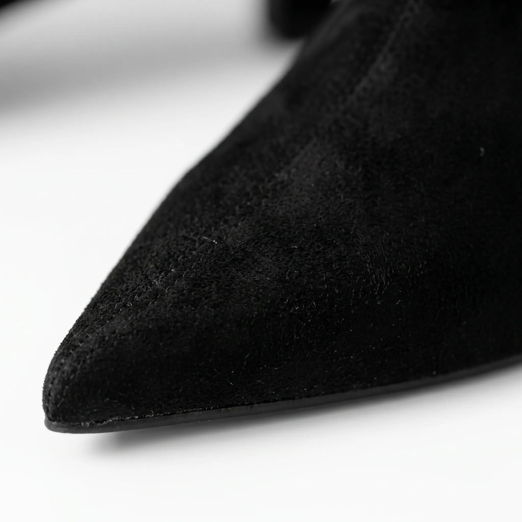 Vintura  - Pointed Toe Kitten Heel Ankle Boots Everyday Wear