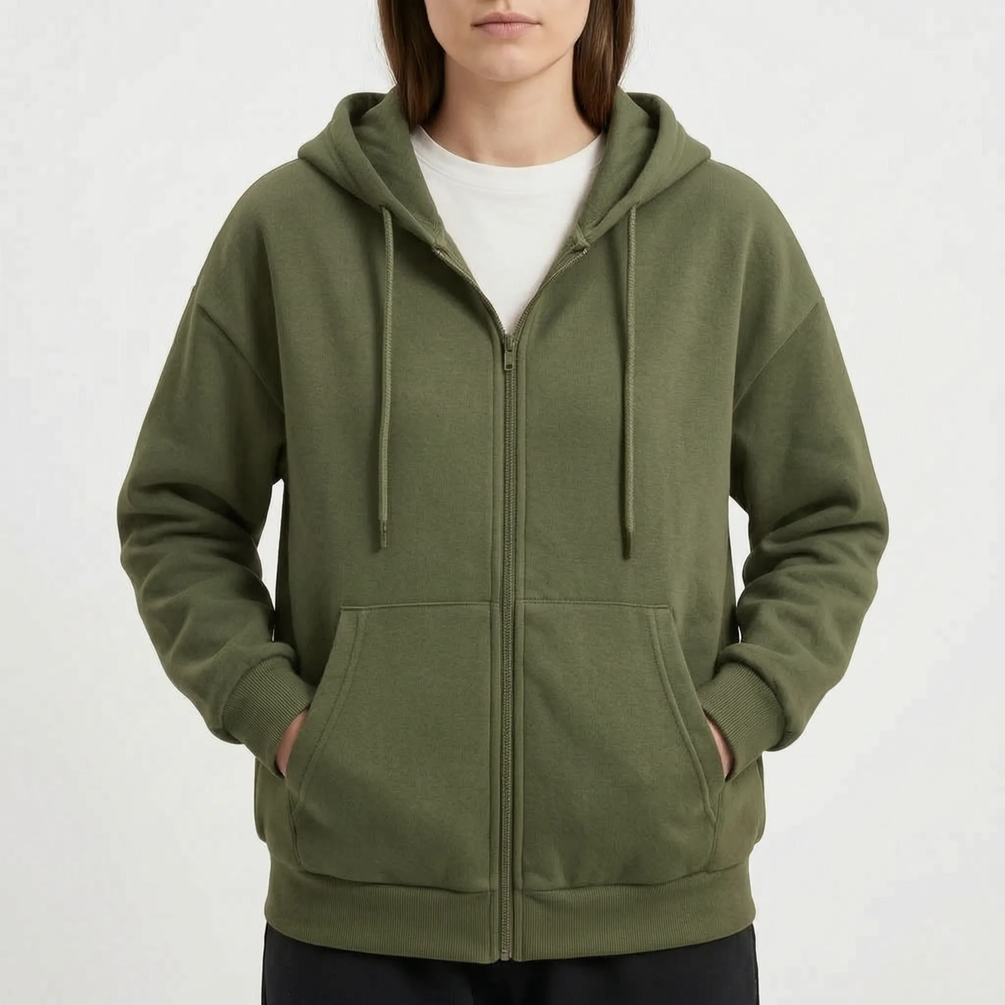 Zippari  - Women's Full Zip Hoodie Everyday Layering