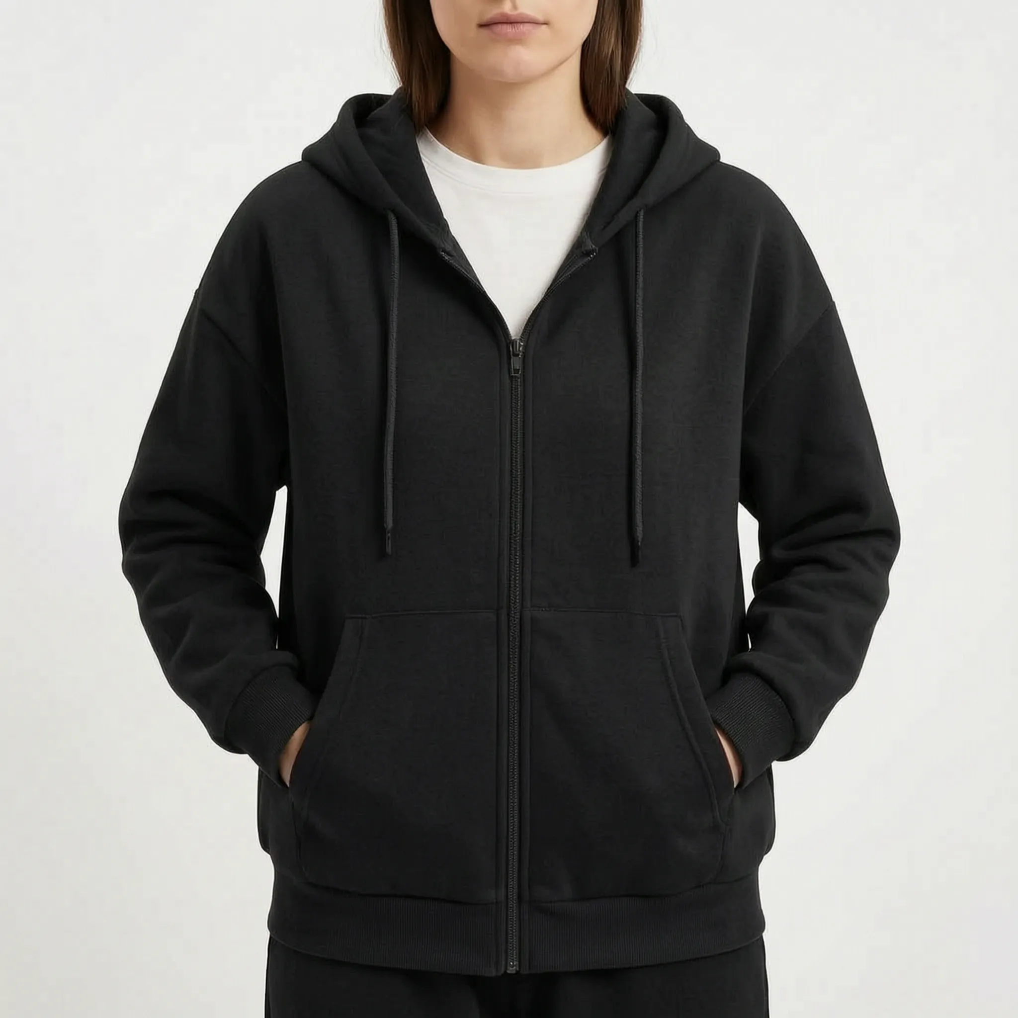 Zippari  - Women's Full Zip Hoodie Everyday Layering