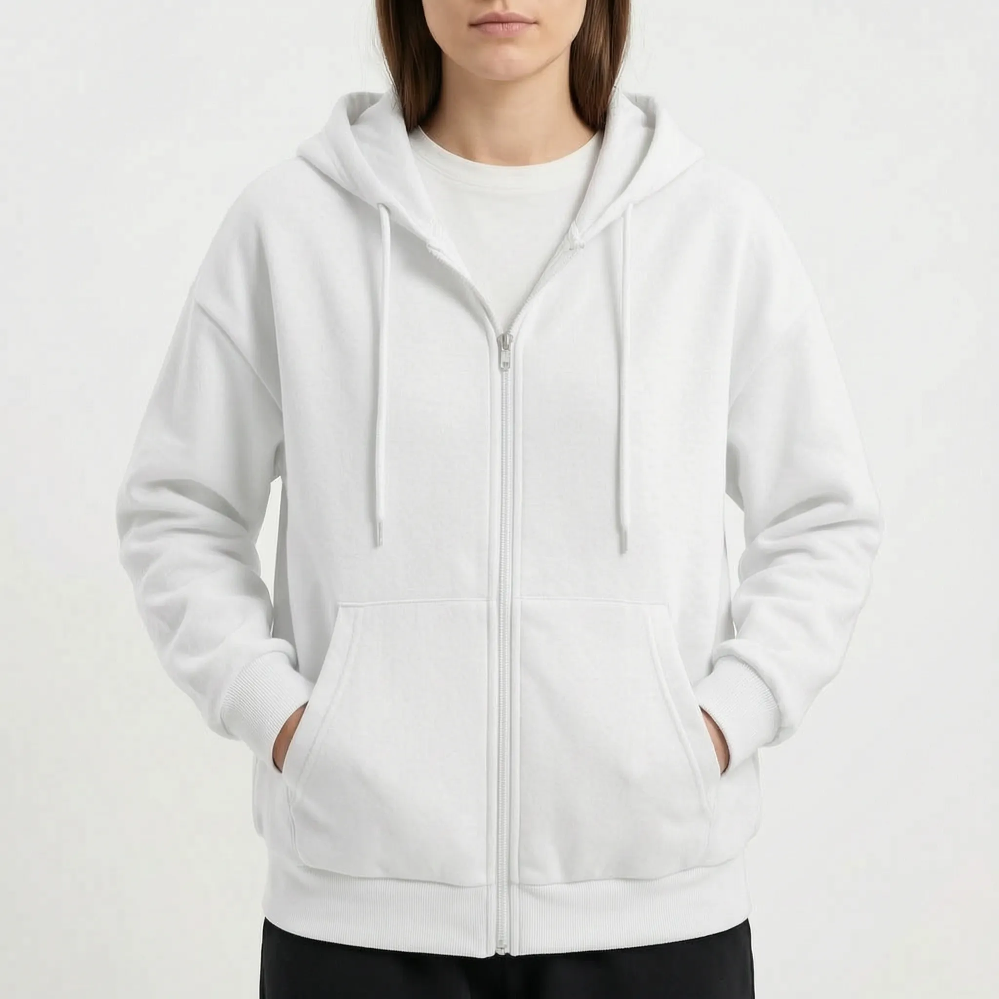 Zippari  - Women's Full Zip Hoodie Everyday Layering