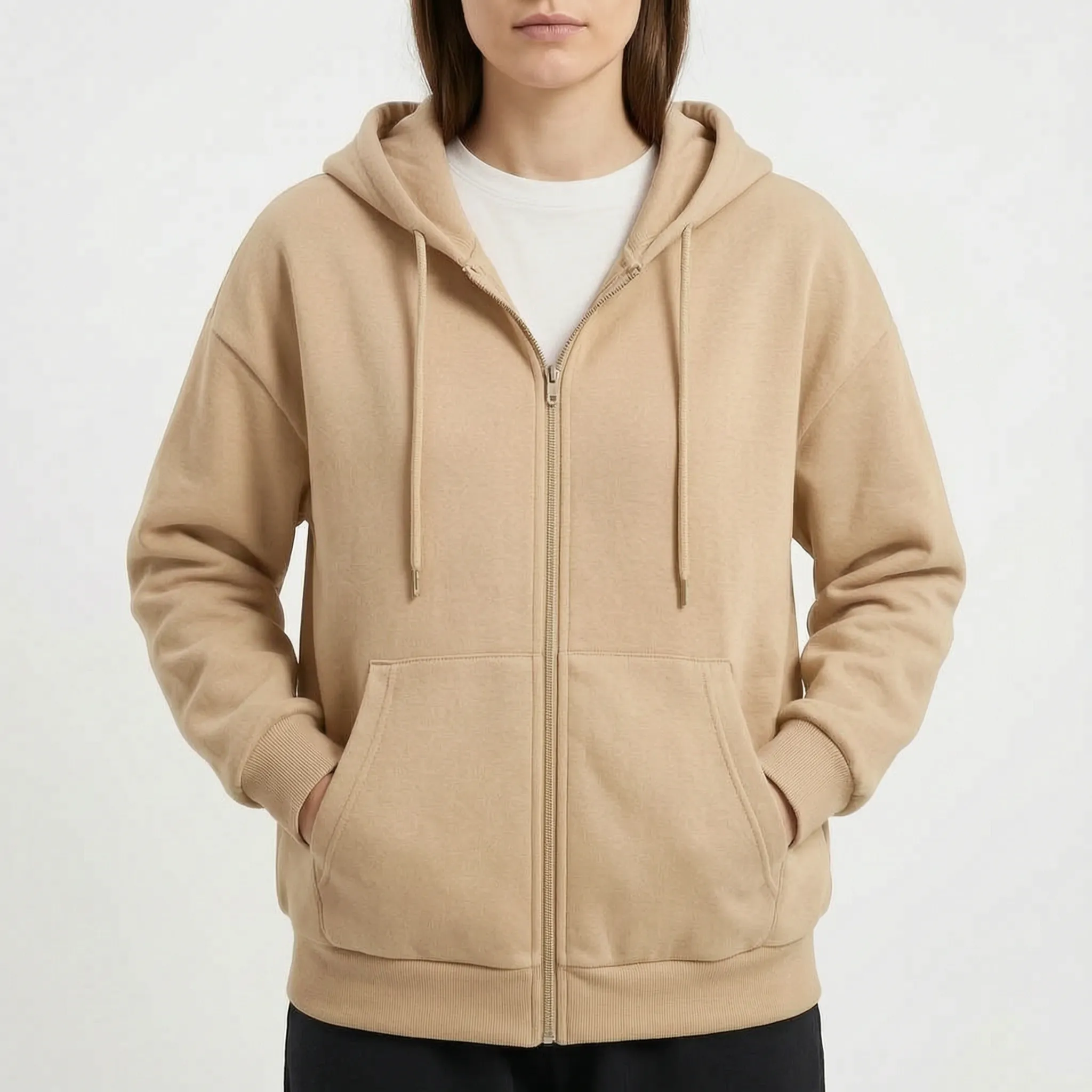 Zippari  - Women's Full Zip Hoodie Everyday Layering