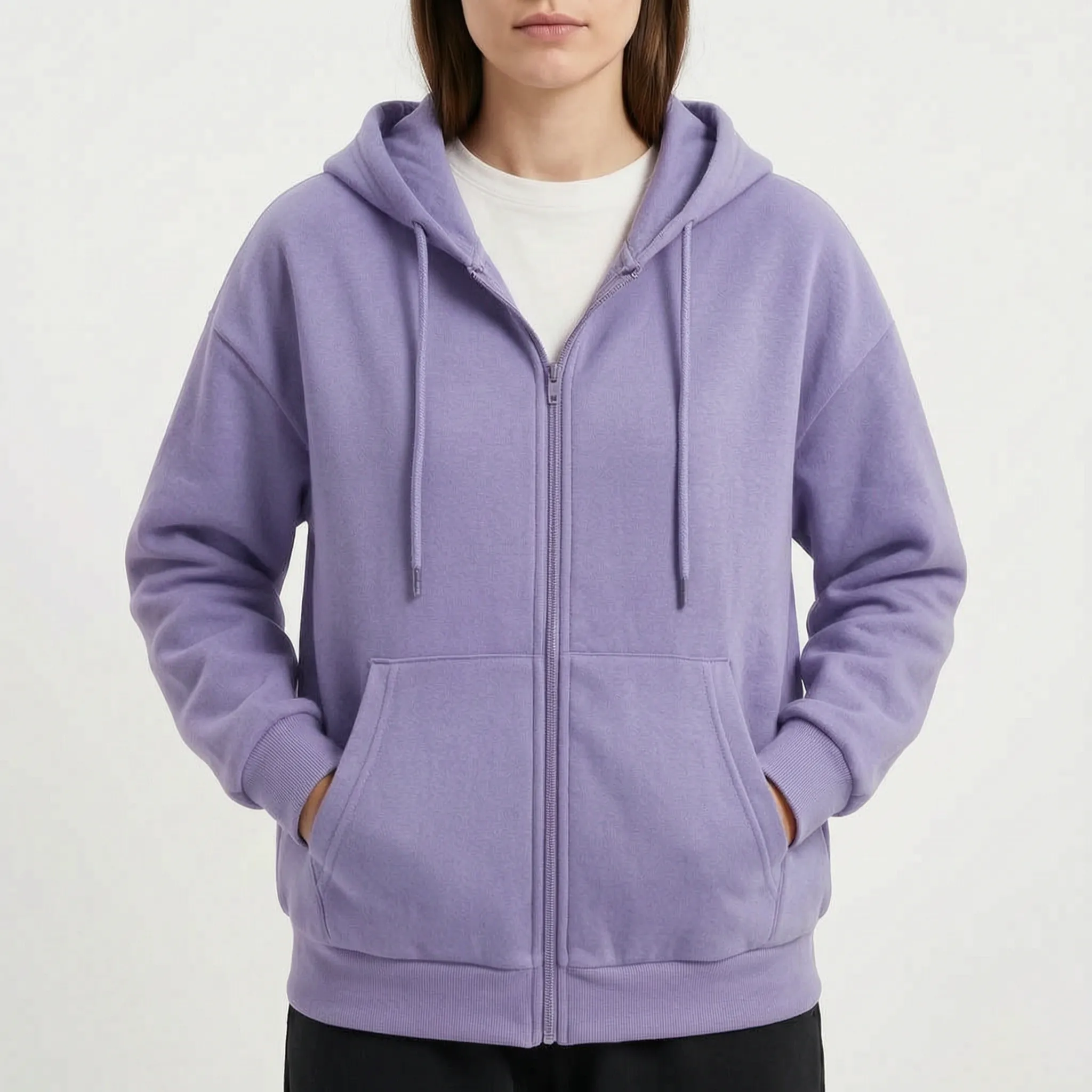 Zippari  - Women's Full Zip Hoodie Everyday Layering