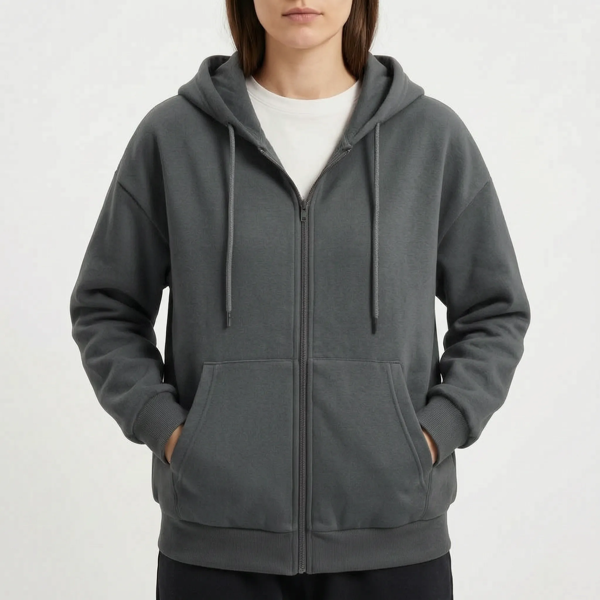 Zippari  - Women's Full Zip Hoodie Everyday Layering